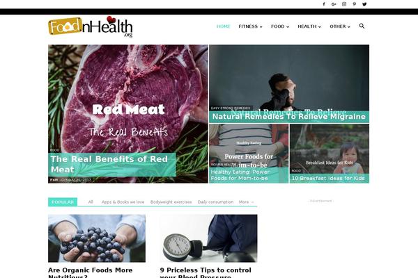 Newspaper theme site design template sample