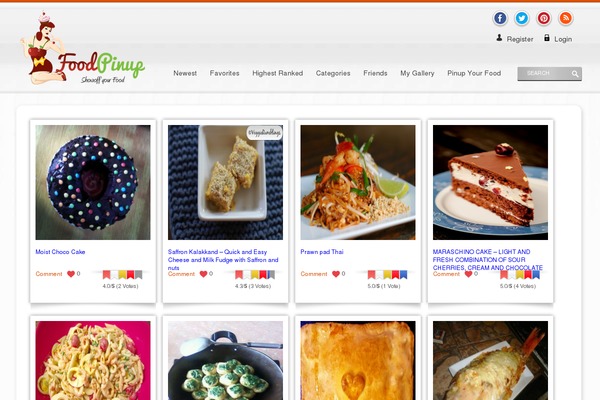 foodpinup.com site used Foodpinup