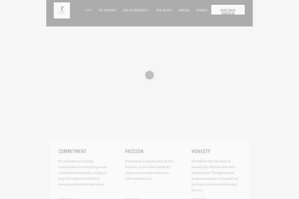 Flax_wp theme site design template sample