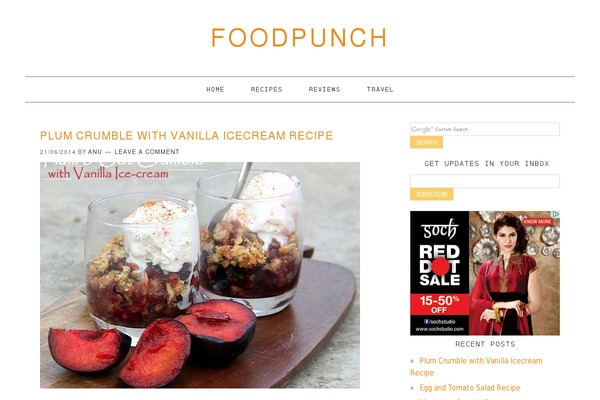 foodpunch.com site used Foodie
