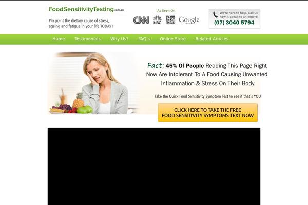 foodsensitivitytesting.com.au site used Foodsensitivity