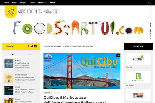 Hueman theme site design template sample