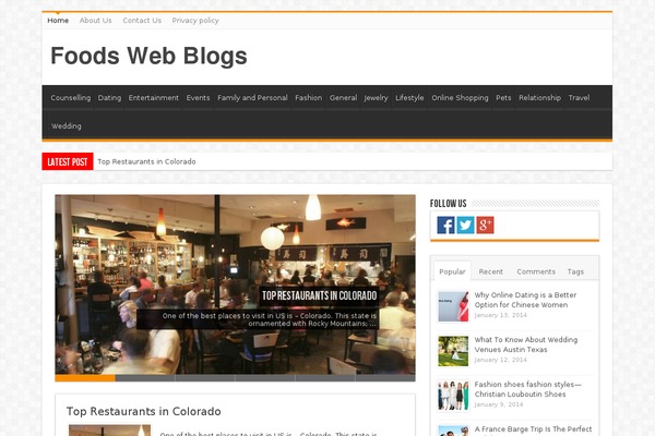 Sahifa theme site design template sample