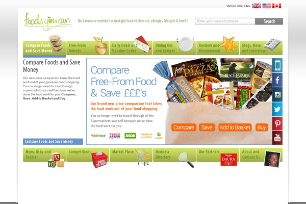 foodsyoucan.com site used Fyc2013