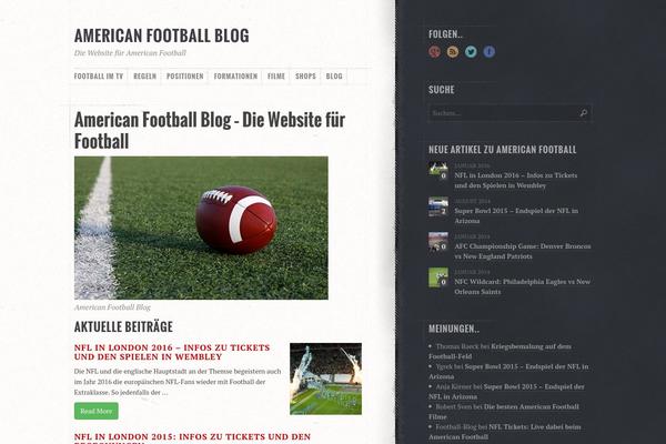football-blog.net site used Grunge
