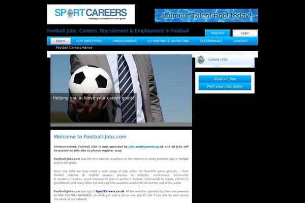 footballjobs WordPress theme, websites list used footballjobs theme footballjobs theme websites examples