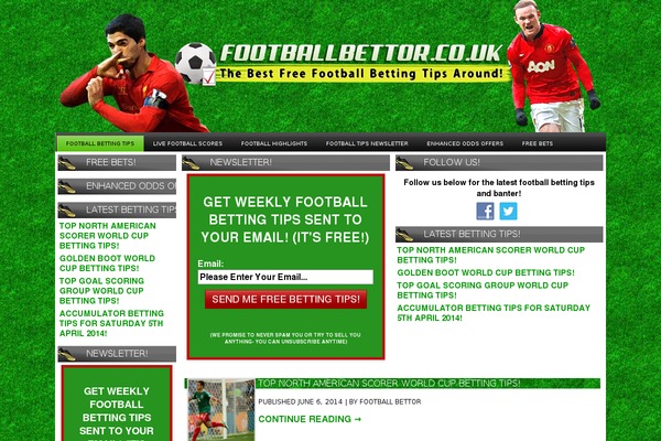 footballbettor.co.uk site used Soccerfanmag