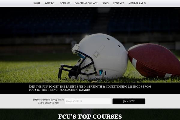 footballcoachu.com site used Fcu