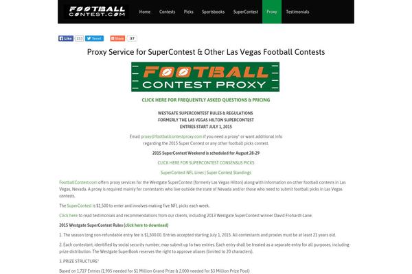 footballcontestproxy.com site used Edenfresh-pro