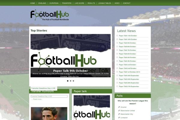 footballhub.tk site used Footballhubg3