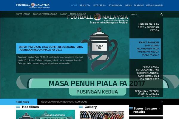 footballmalaysia.com site used Wpsoccer