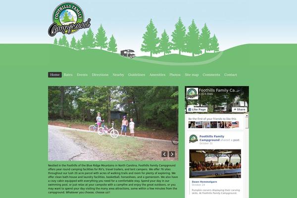 Canvas theme site design template sample