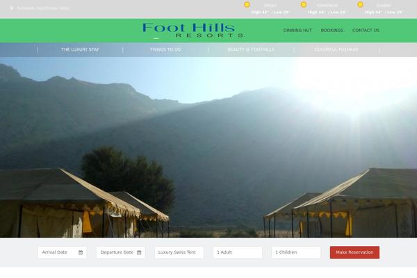 foothillsresorts.com site used Foothills