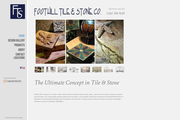 foothilltile.com site used Dropholio