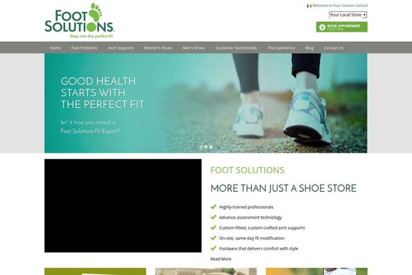 footsolutions.ie site used Footsolutions