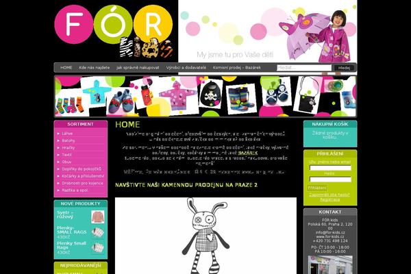 for-kids.cz site used Forkids