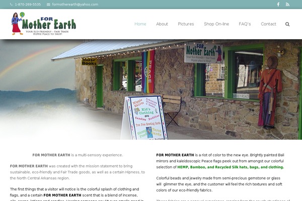 Impreza theme site design template sample