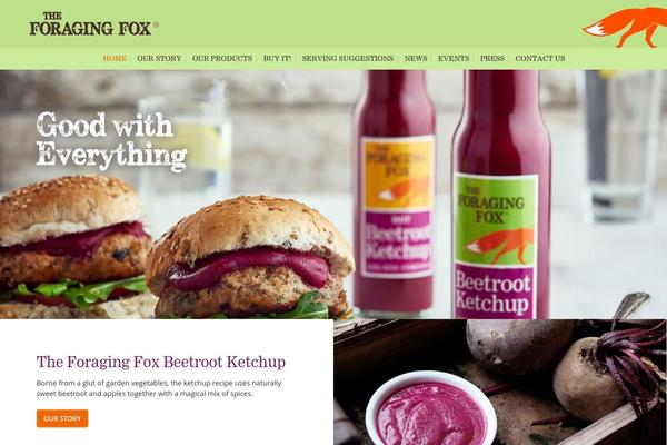 foragingfox.com site used Foragingfox