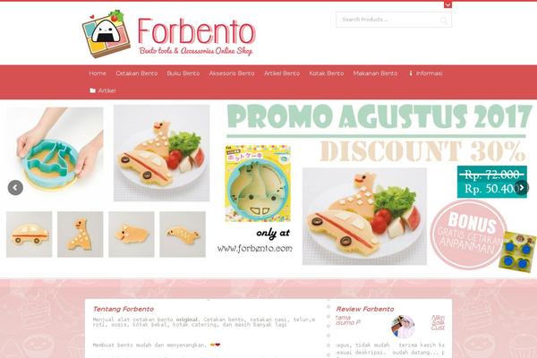 forbento.com site used Justshop