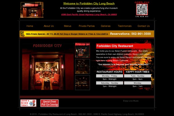 forbiddencitylongbeach.com site used Forbiddencity-bones-theme