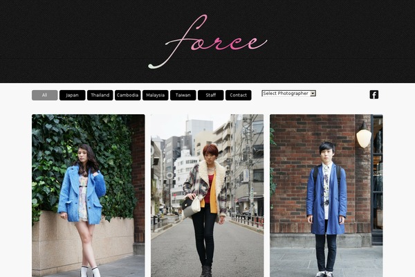 force-fashionsnap.com site used Grid Theme Responsive