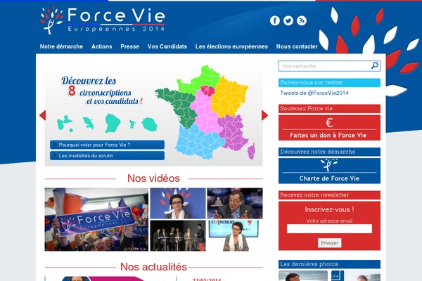 force-vie.eu site used Forcevie