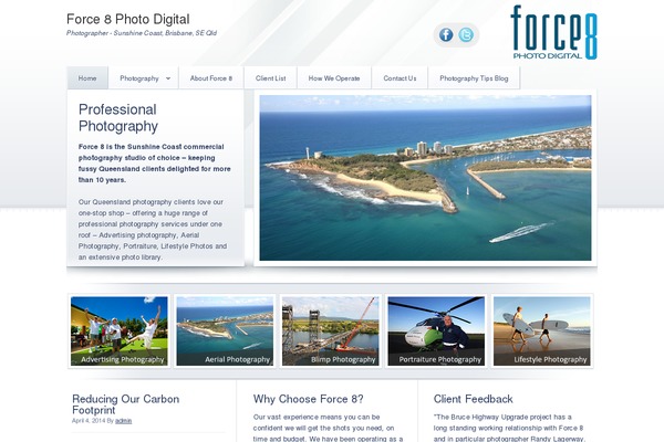 force8photodigital.com.au site used Crystal