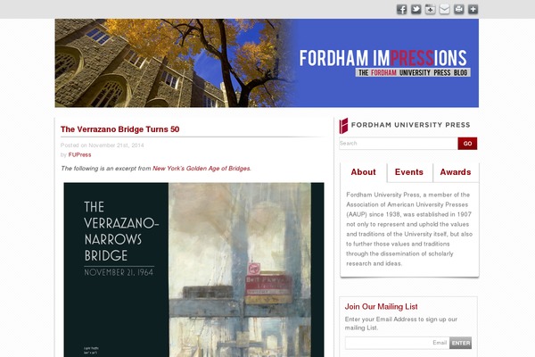 fordham theme websites examples