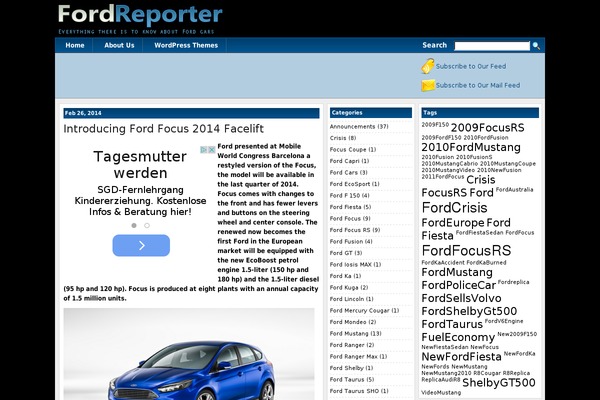 fordreporter.com site used Carmakes