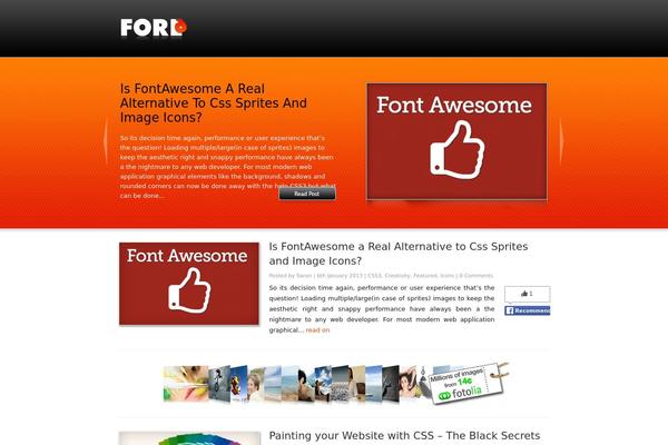 fore6.com site used CreativePress