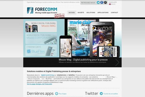 forecomm.net site used Forecomm2