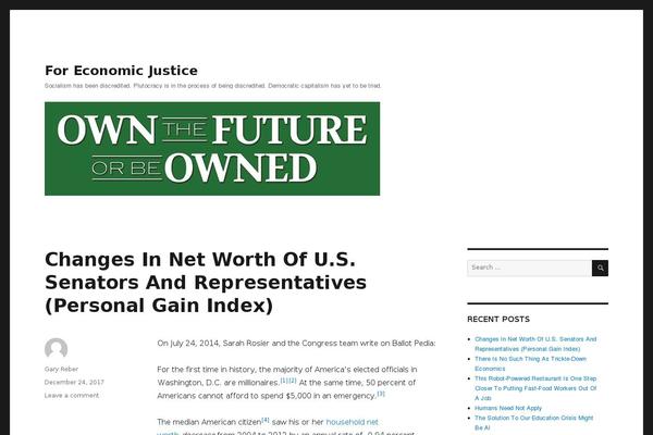 Twenty Sixteen theme site design template sample