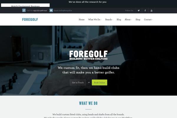 foregolf.ie site used Foregolf15