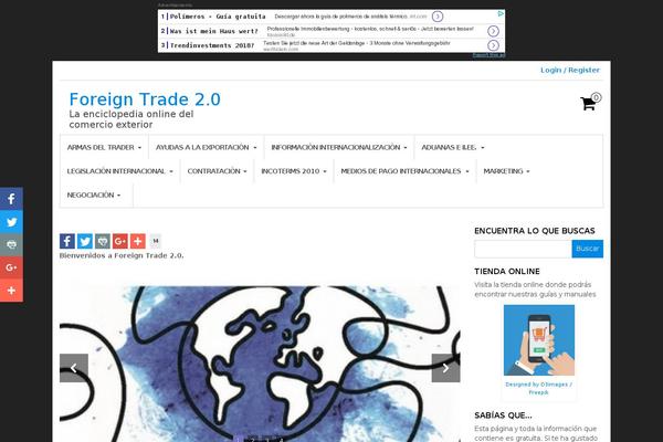 foreigntrade20.com site used TheStore