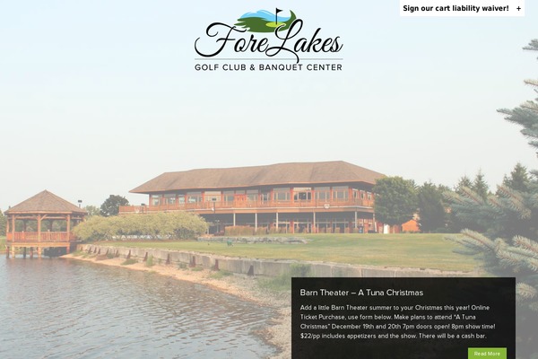 forelakes.com site used Fore