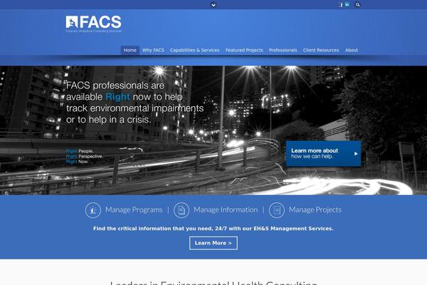 forensicanalytical.com site used Facs-2018