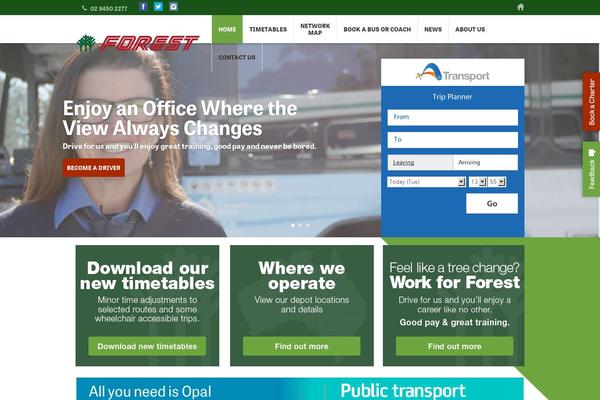 Site using Sassy Social Share plugin