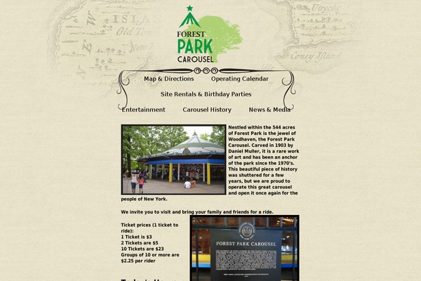 forestparkcarousel.com site used Octo