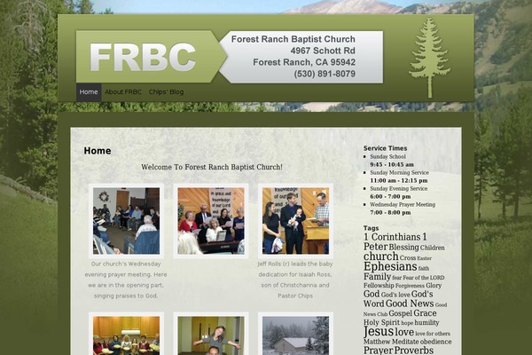 forestranchbaptist.com site used Frbc
