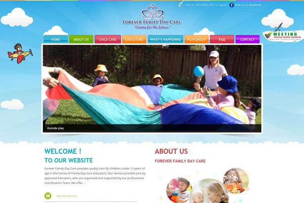 foreverfdc.com.au site used Foreverfamilydaycare