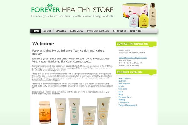 Mystique theme site design template sample