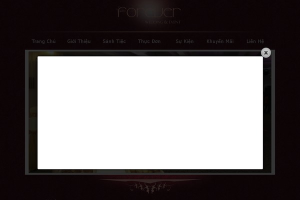 Forever theme site design template sample