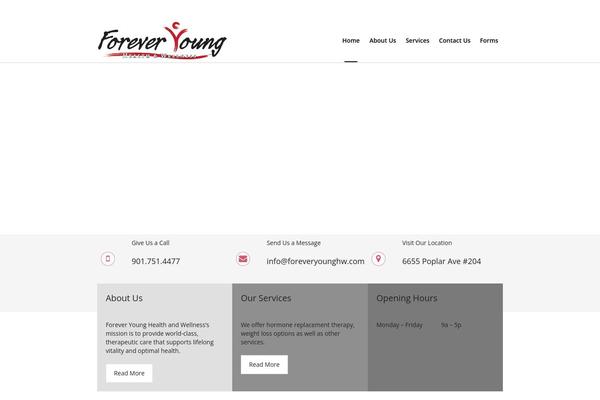 foreveryounghw.com site used Medical-clinic