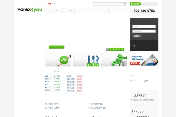 forex4you.hk site used Forex4you