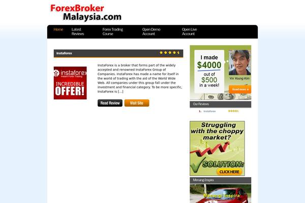 forexbrokermalaysia.com site used Easyreview