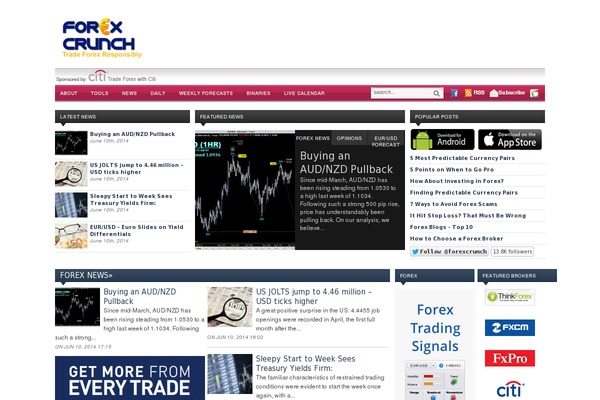 forexcrunch.com site used Sage-forexcrunch