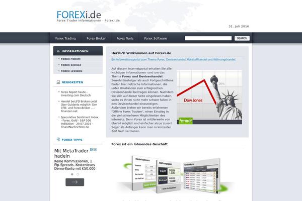 forexi.de site used Theme845