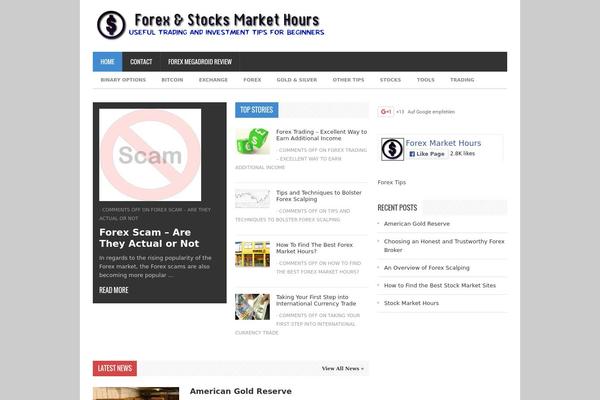 Publisher theme site design template sample