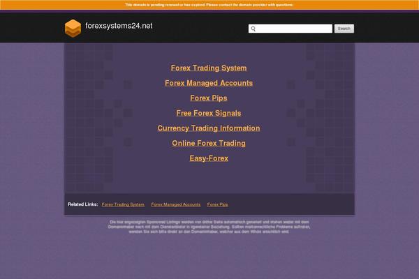 forexsystems24.net site used Contango
