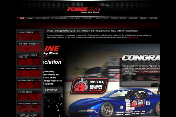 forgeline.com site used Forgeline